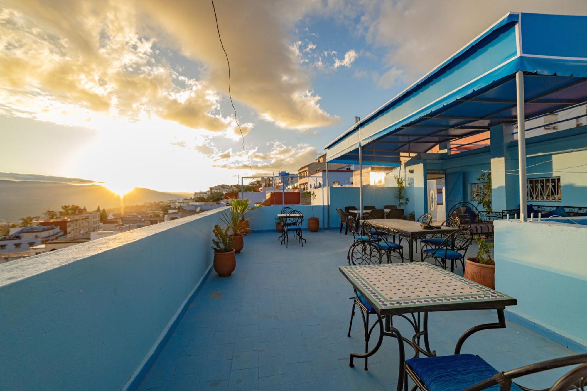 Casa Voyager 'Secret Garden Terrace' Apartment Chefchaouen Exterior foto