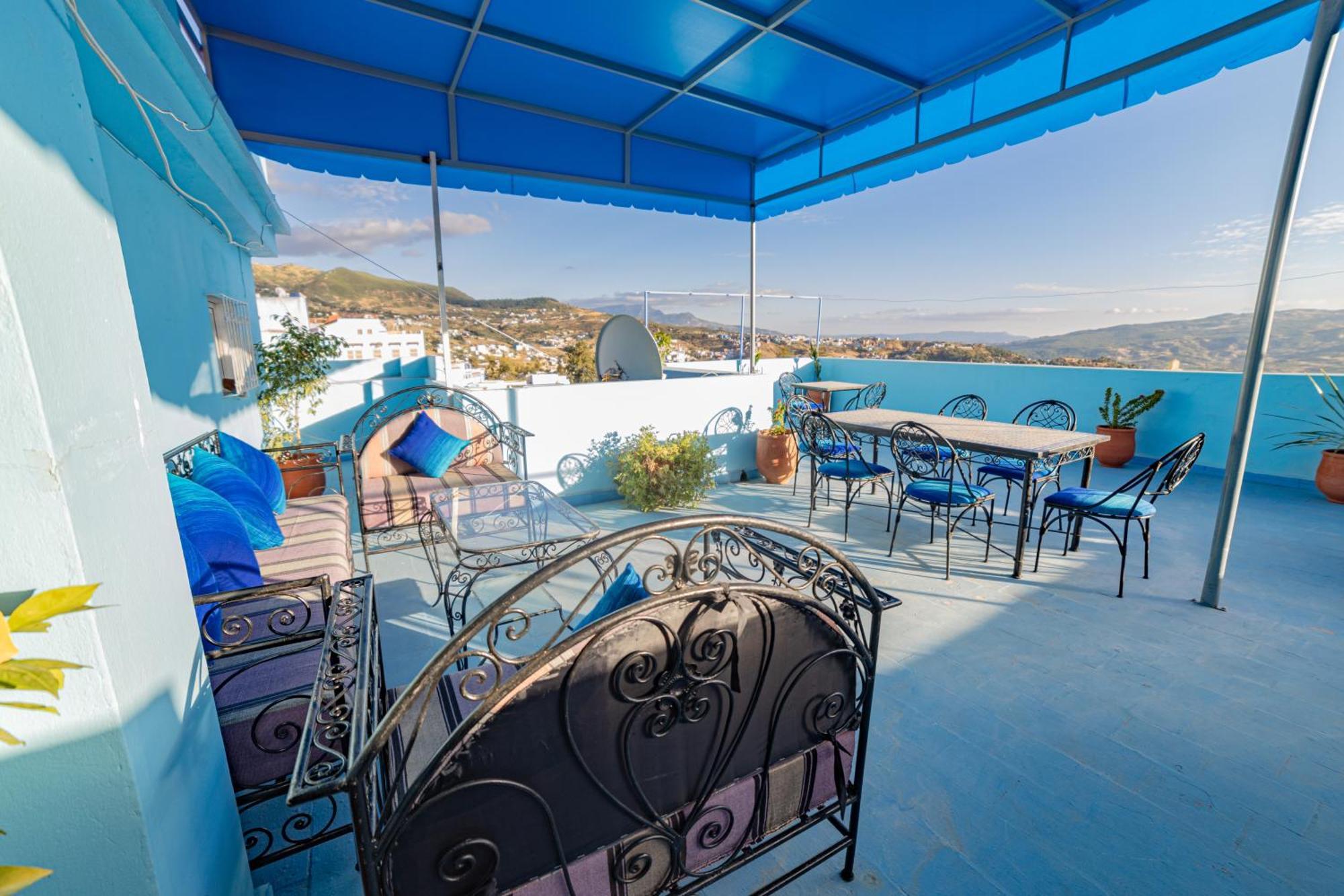 Casa Voyager 'Secret Garden Terrace' Apartment Chefchaouen Exterior foto