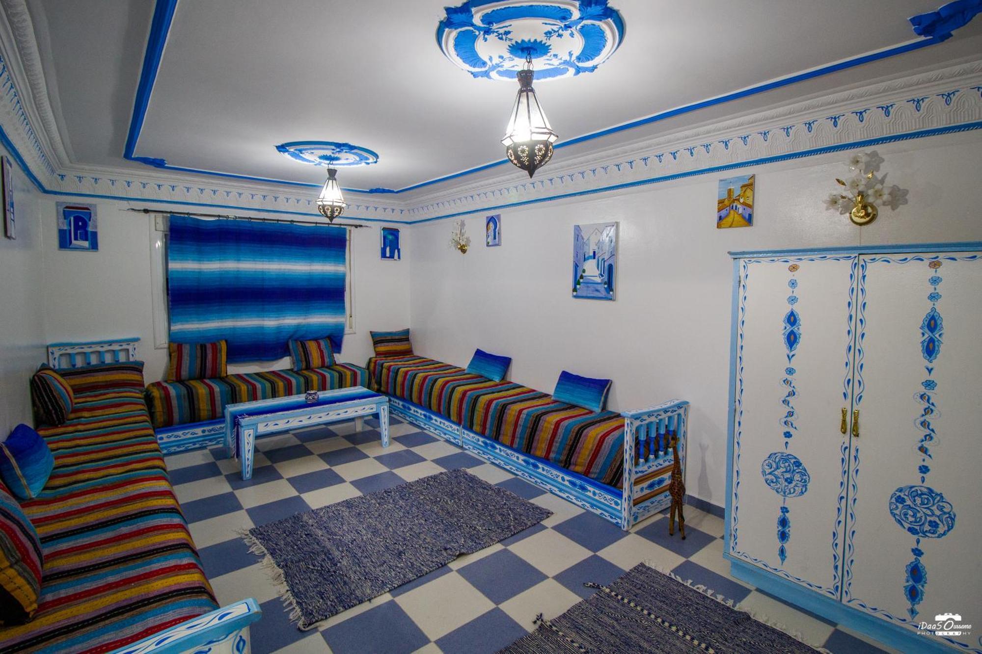 Casa Voyager 'Secret Garden Terrace' Apartment Chefchaouen Exterior foto