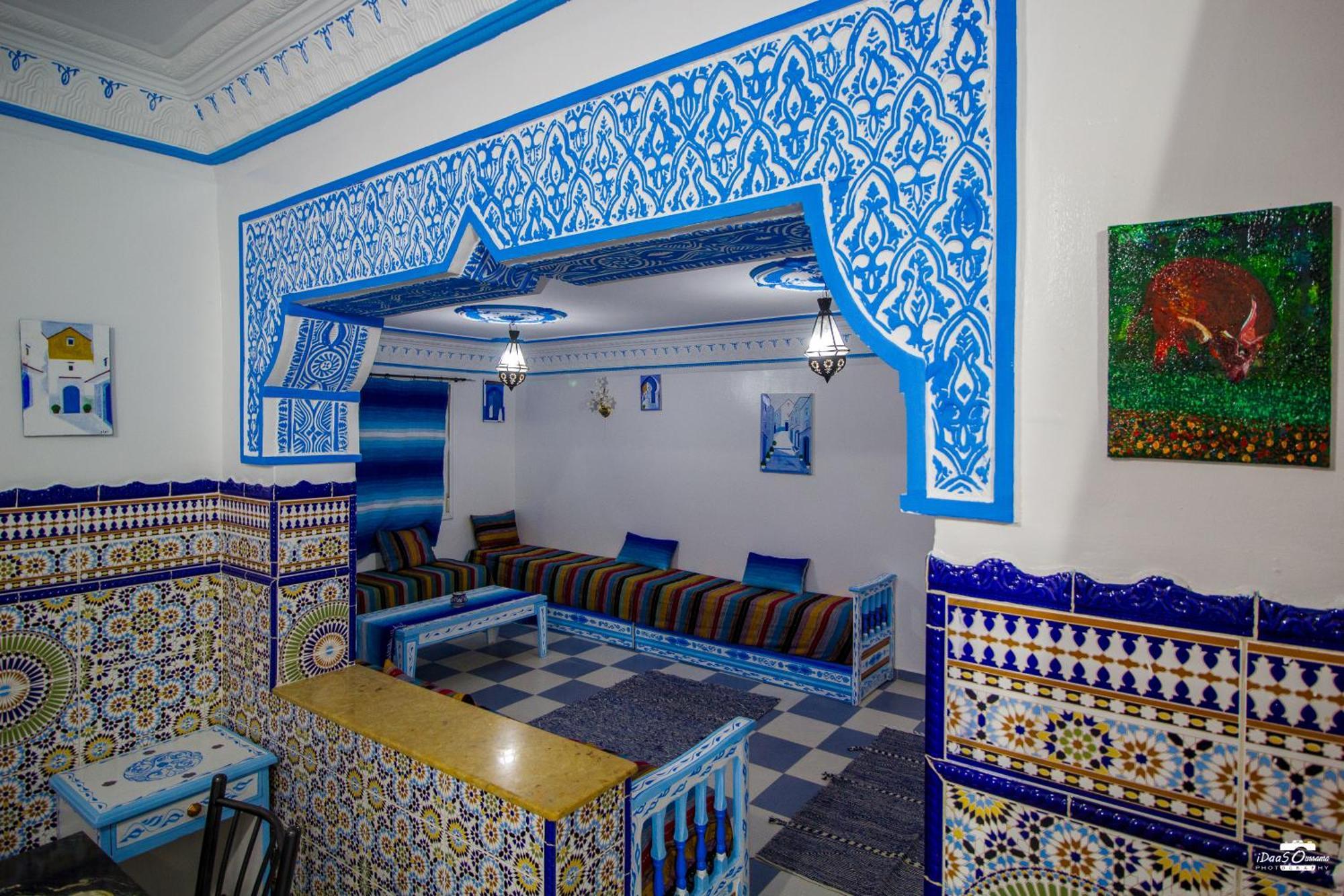 Casa Voyager 'Secret Garden Terrace' Apartment Chefchaouen Exterior foto
