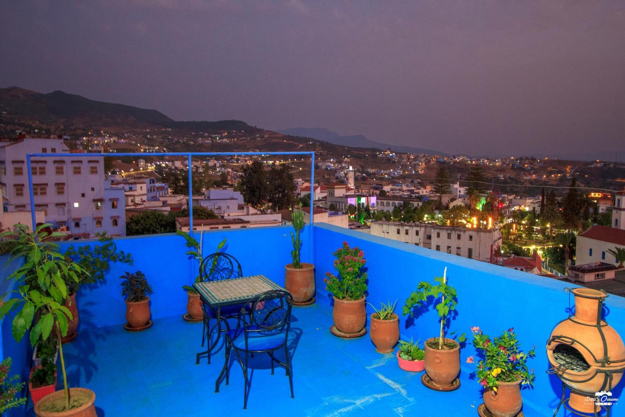 Casa Voyager 'Secret Garden Terrace' Apartment Chefchaouen Exterior foto