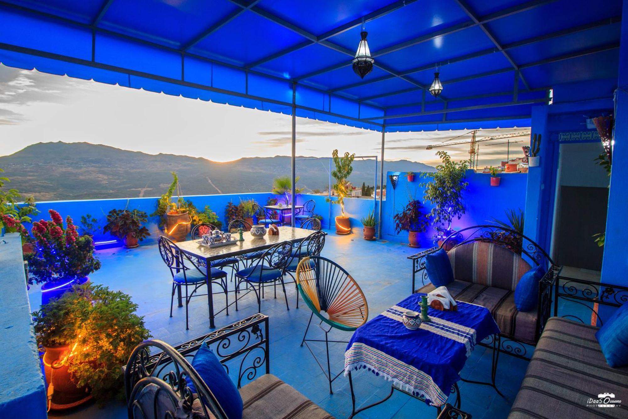 Casa Voyager 'Secret Garden Terrace' Apartment Chefchaouen Exterior foto