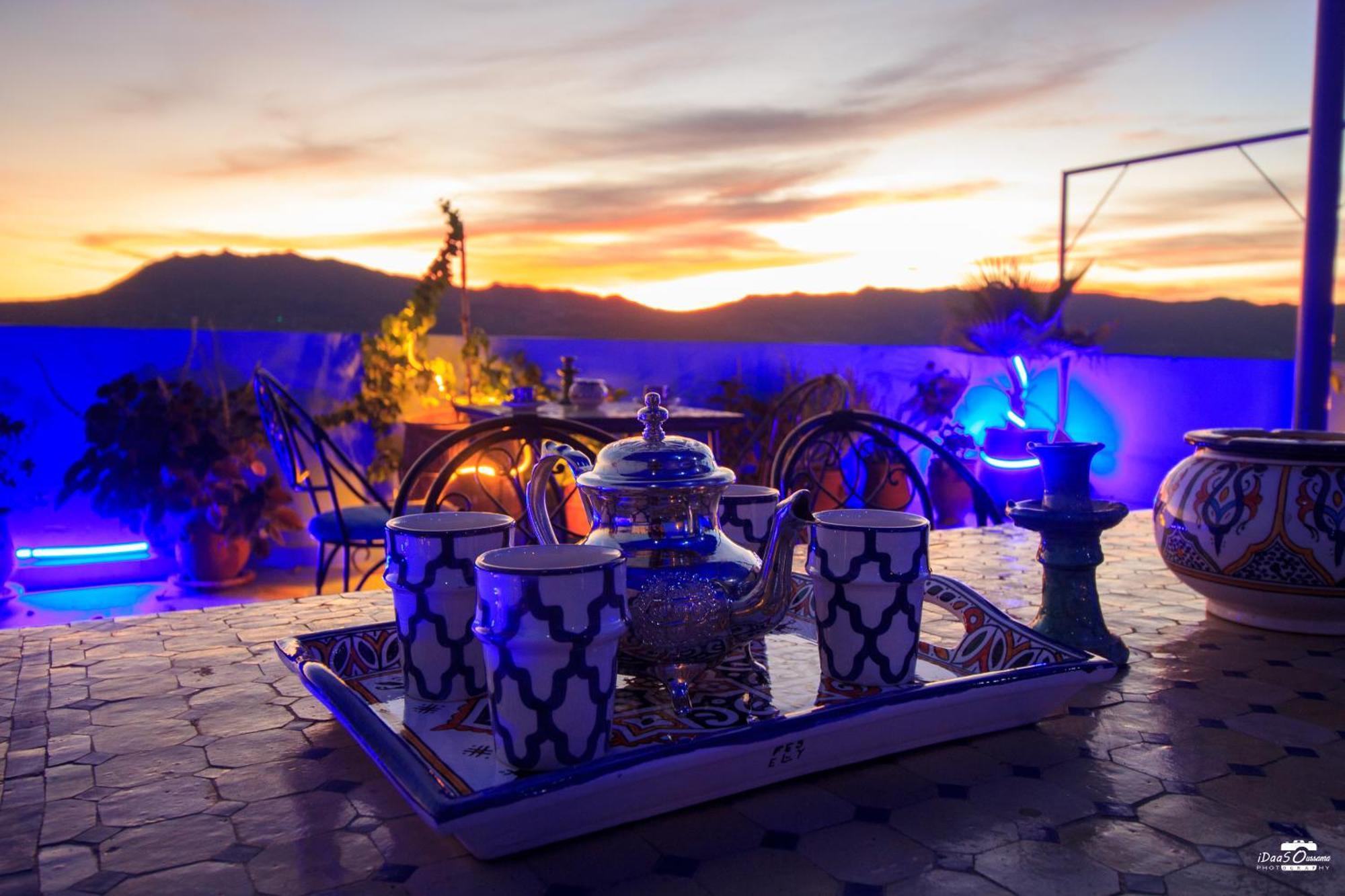 Casa Voyager 'Secret Garden Terrace' Apartment Chefchaouen Exterior foto