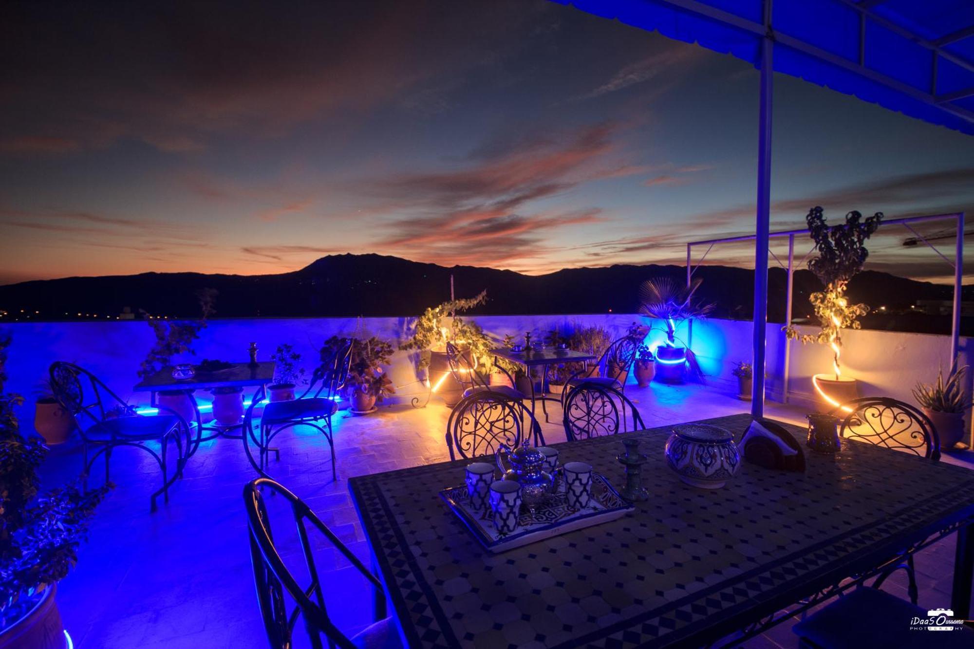 Casa Voyager 'Secret Garden Terrace' Apartment Chefchaouen Exterior foto