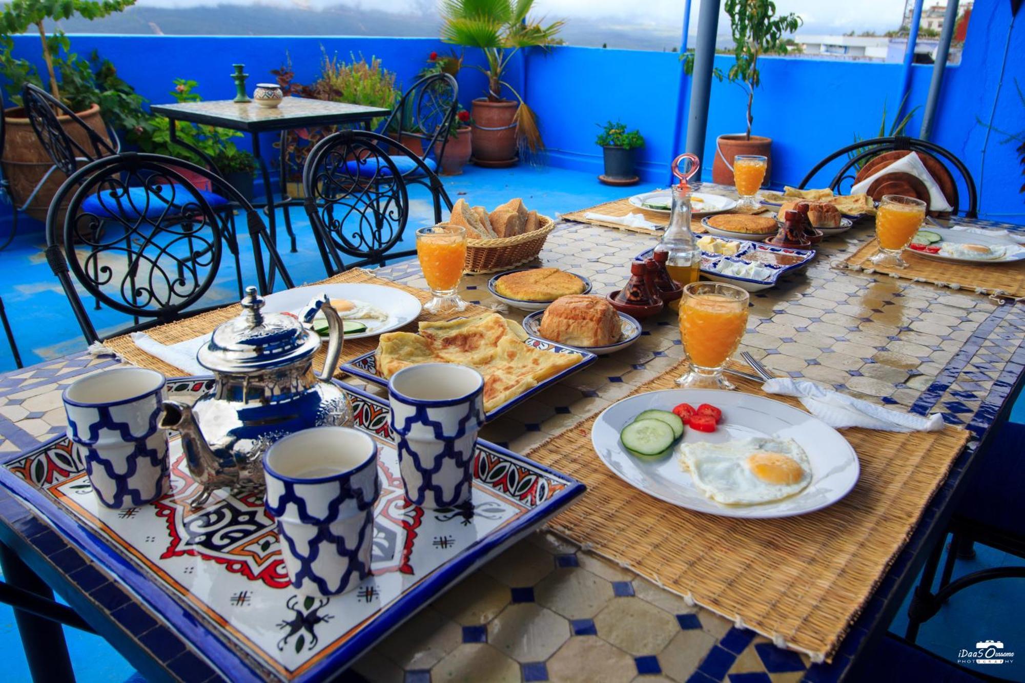 Casa Voyager 'Secret Garden Terrace' Apartment Chefchaouen Exterior foto