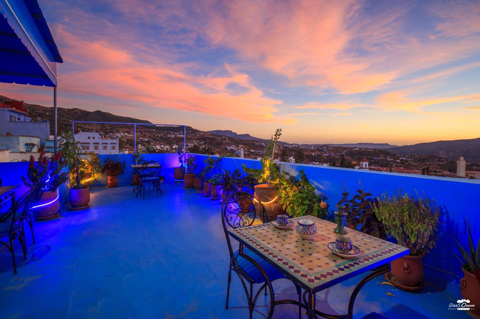 Casa Voyager 'Secret Garden Terrace' Apartment Chefchaouen Exterior foto
